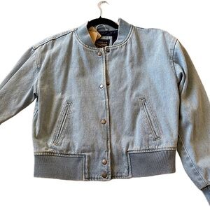 Levi's Classic Blue Denim bomber Jacket